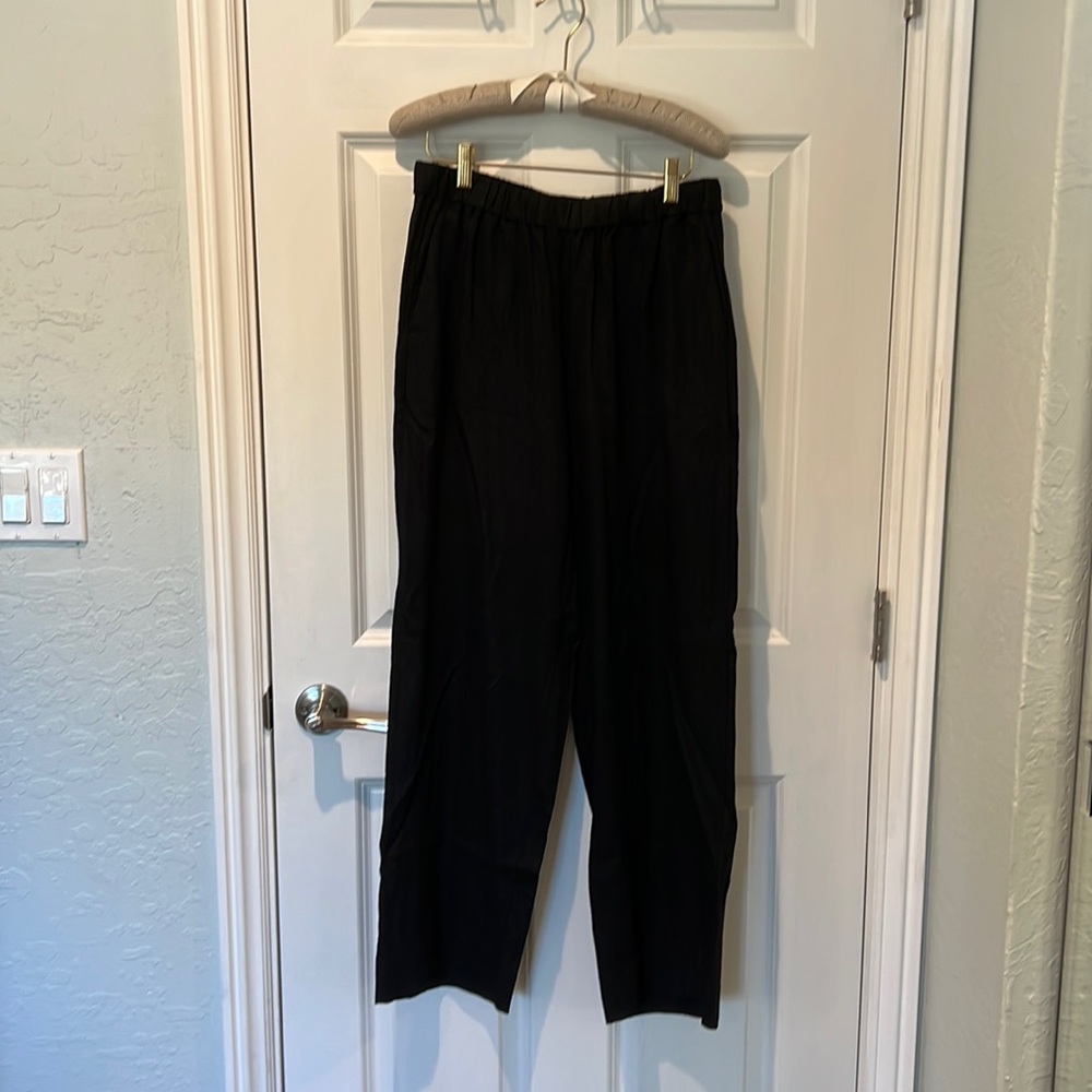 Banana Republic linen straight leg pants
